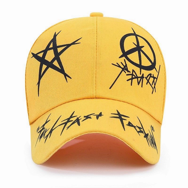 Wholesale Youth Fashion Versatile Full Print Sunshade Street Leisure Printed Baseball Hat