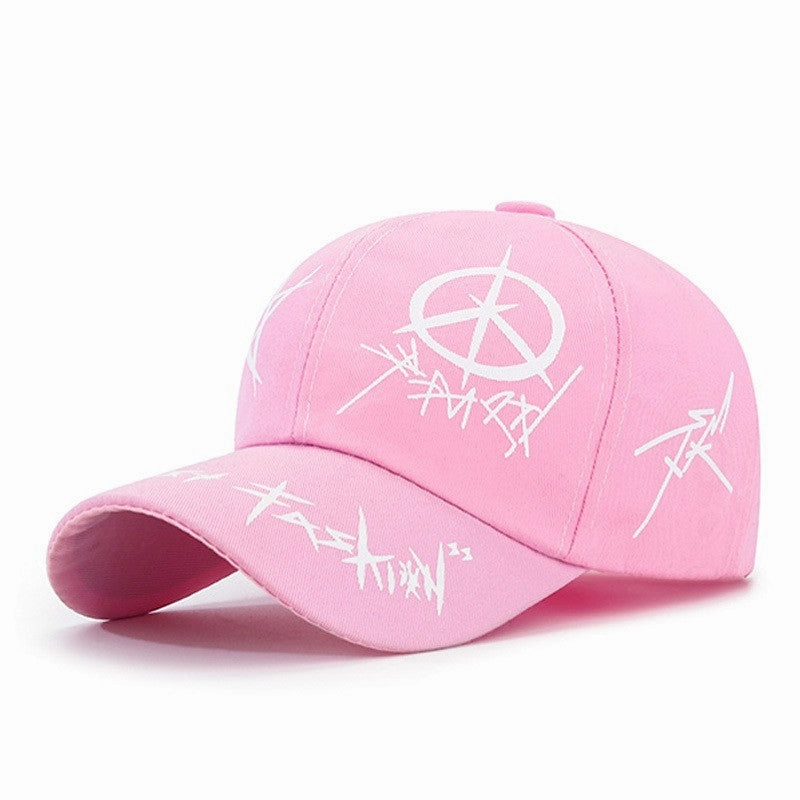 Wholesale Youth Fashion Versatile Full Print Sunshade Street Leisure Printed Baseball Hat