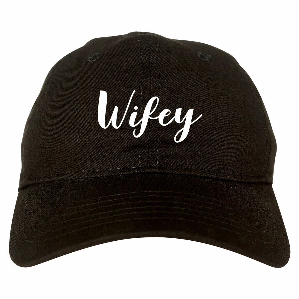 Wifey Script Mens Dad Hat Baseball Cap