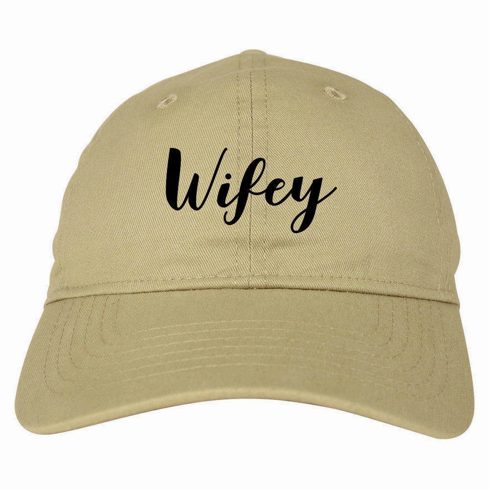Wifey Script Mens Dad Hat Baseball Cap