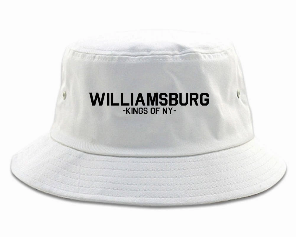 Williamsburg Brooklyn Kings Of NY Bucket Hat