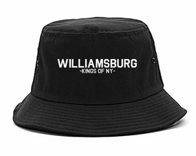 Williamsburg Brooklyn Kings Of NY Bucket Hat