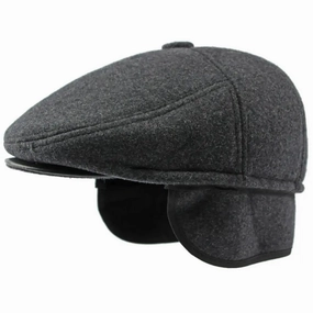 Williamson Winter Earflaps Flat Cap