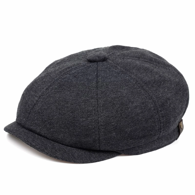 Willock Plain Cotton Newsboy Cap