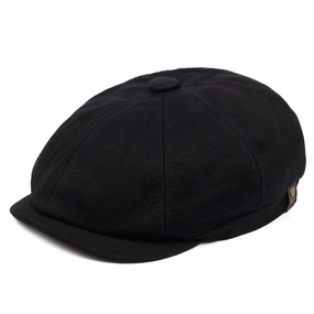 Willock Plain Cotton Newsboy Cap