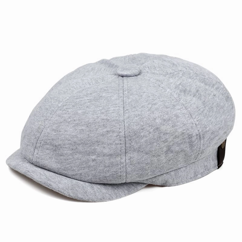 Willock Plain Cotton Newsboy Cap