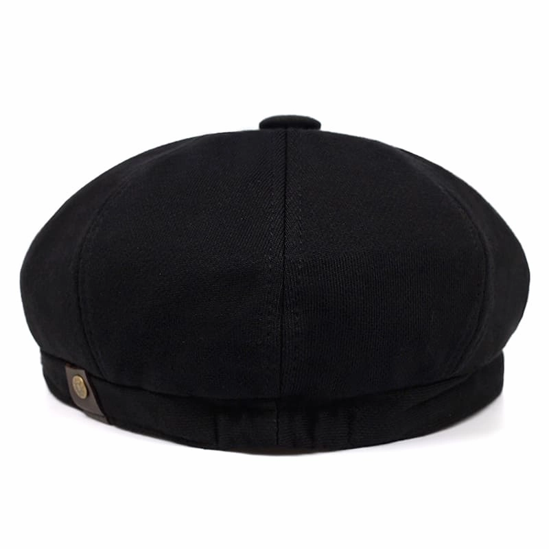 Willock Plain Cotton Newsboy Cap