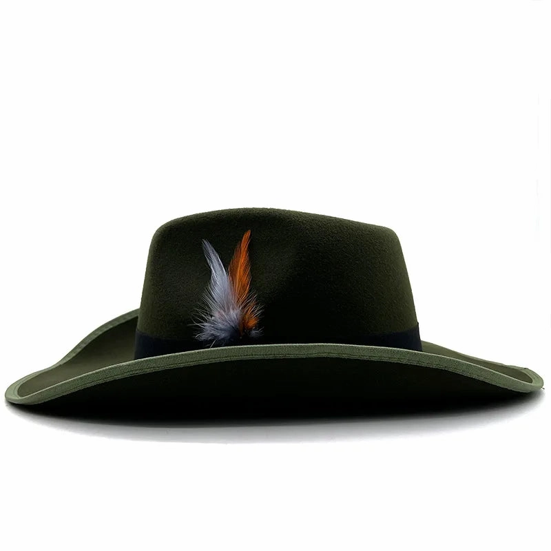 Winchester Feathers Cotton Cowboy Hat