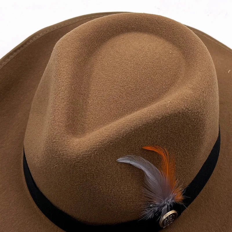 Winchester Feathers Cotton Cowboy Hat