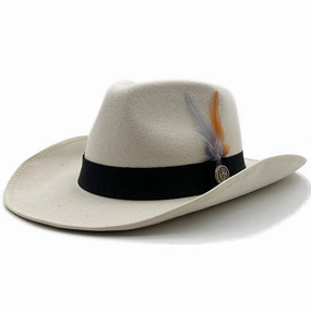Winchester Feathers Cotton Cowboy Hat