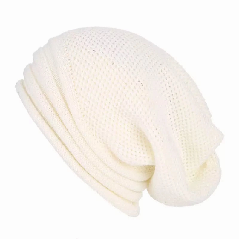 Winter Baggy Wool Knitted Beanie
