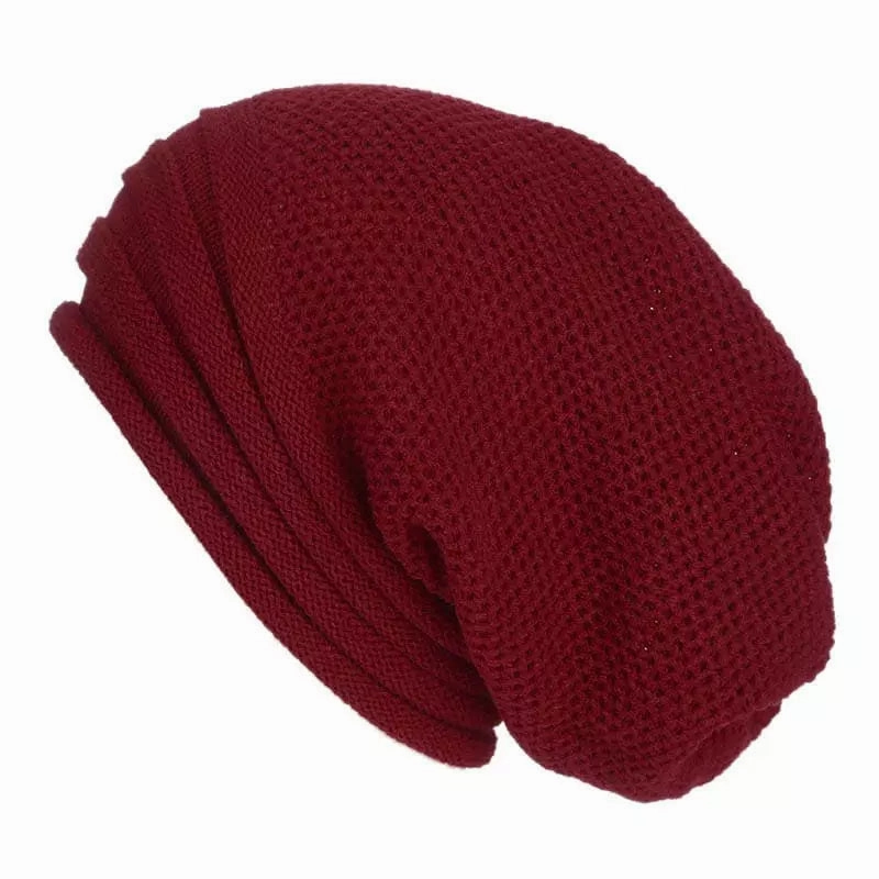 Winter Baggy Wool Knitted Beanie