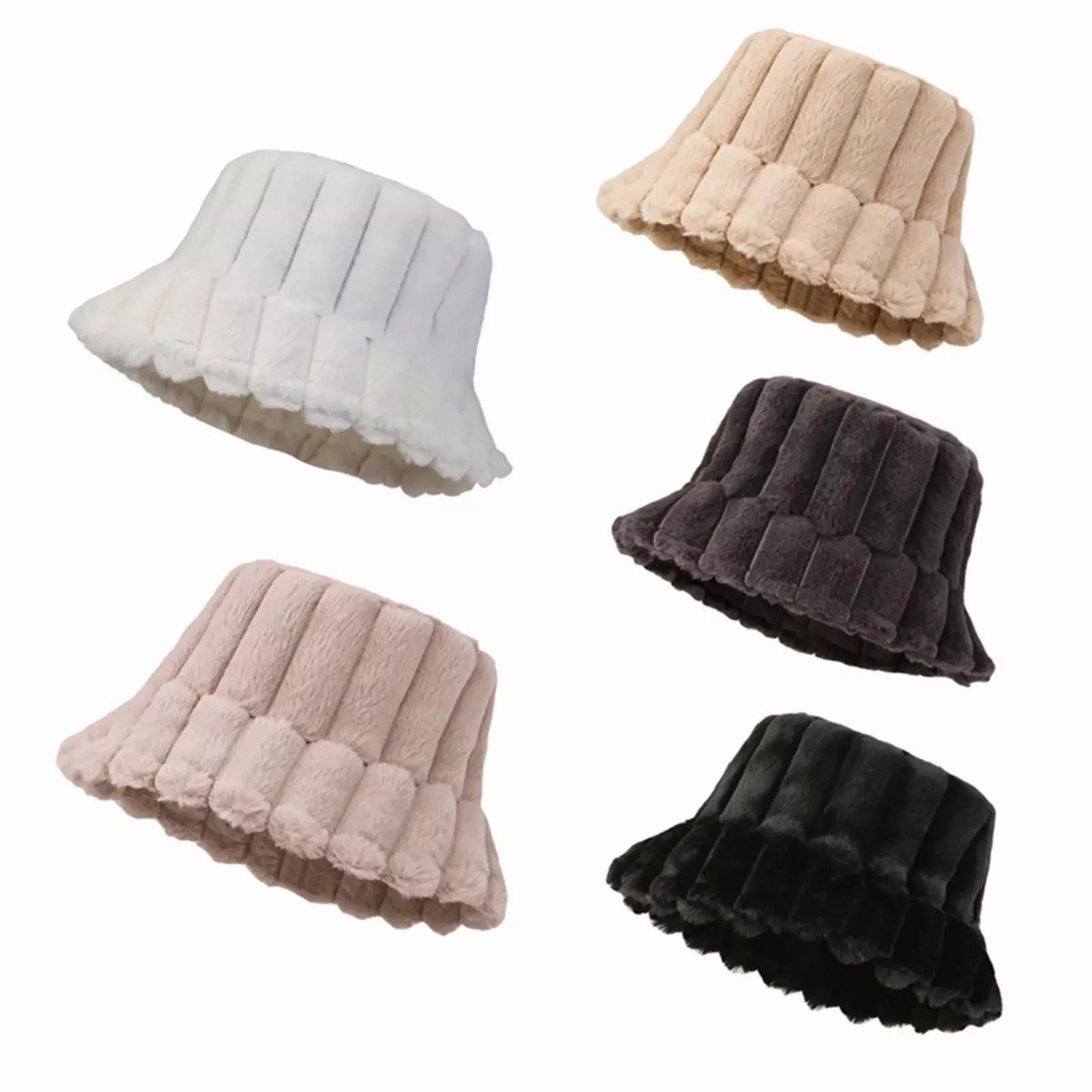 Winter Chunky Corduroy Bucket Hat