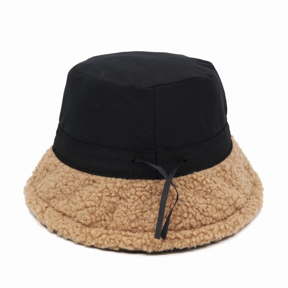 Winter Lamb Fur Bucket Hat
