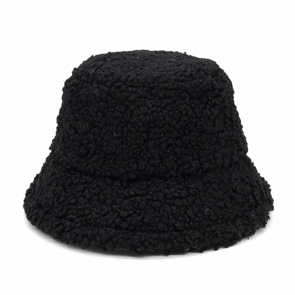 Winter Lamb Fur Bucket Hat