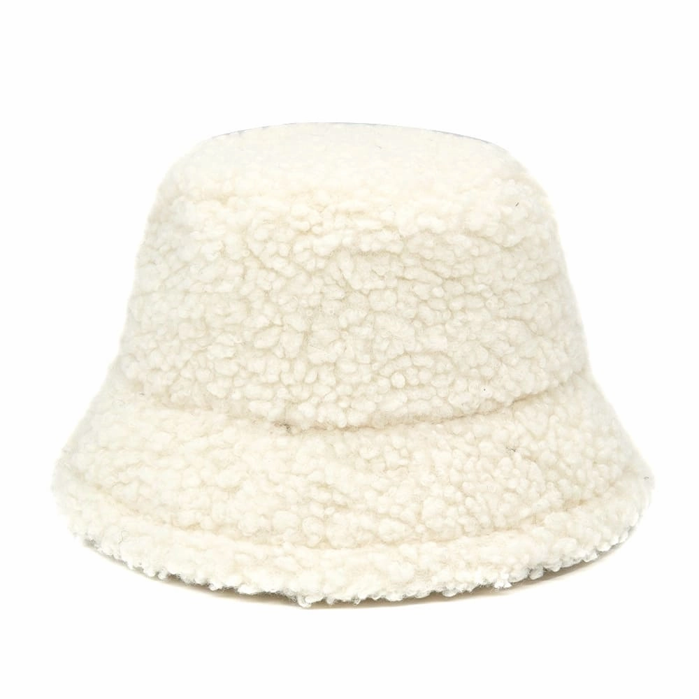 Winter Lamb Fur Bucket Hat