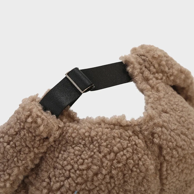 Winter Plain Fur Docker Cap