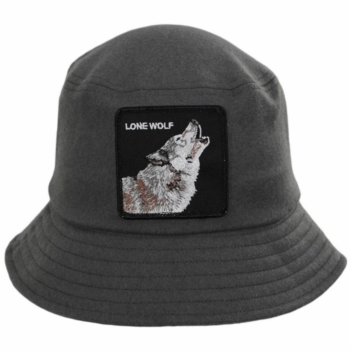 Wolf Heat Wool Blend Bucket Hat