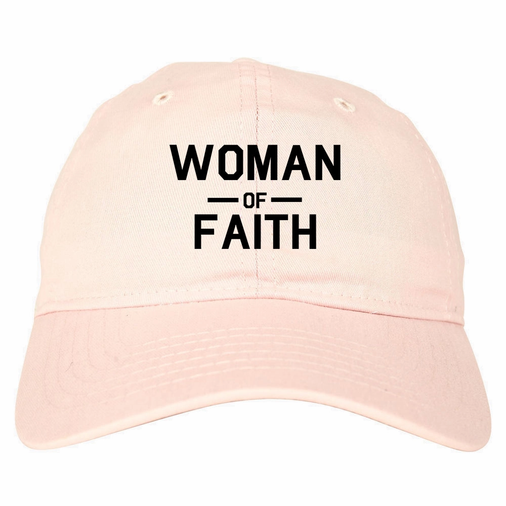 Woman Of Faith God Mens Dad Hat Baseball Cap