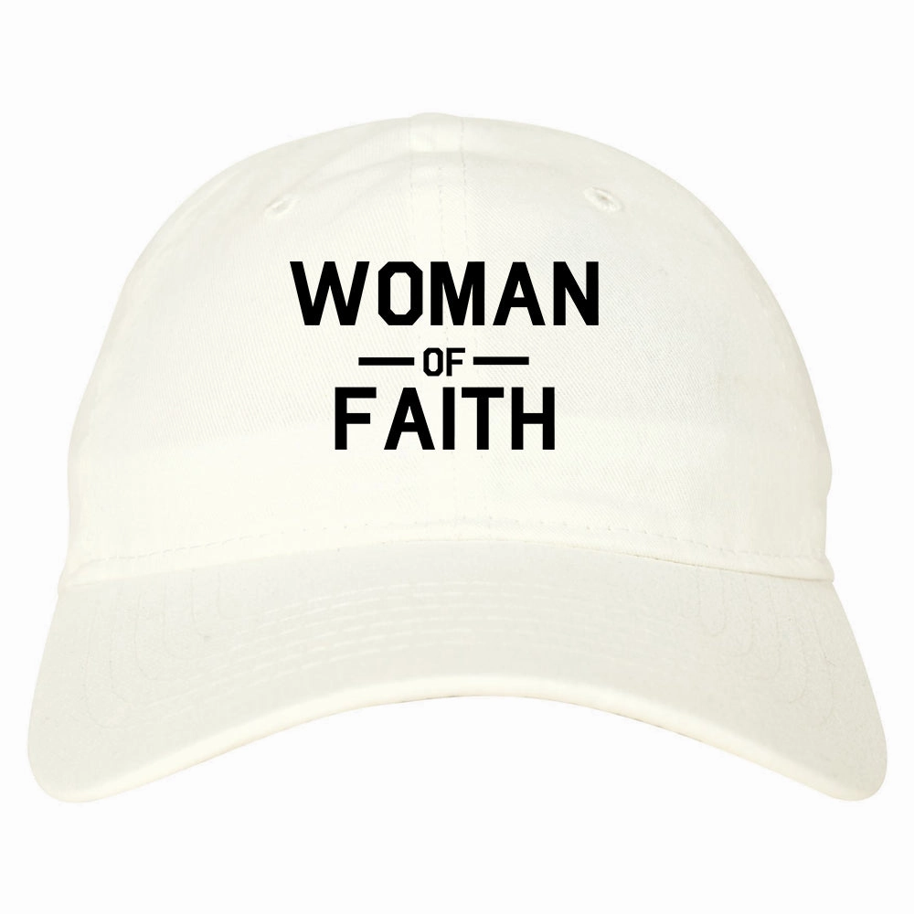 Woman Of Faith God Mens Dad Hat Baseball Cap
