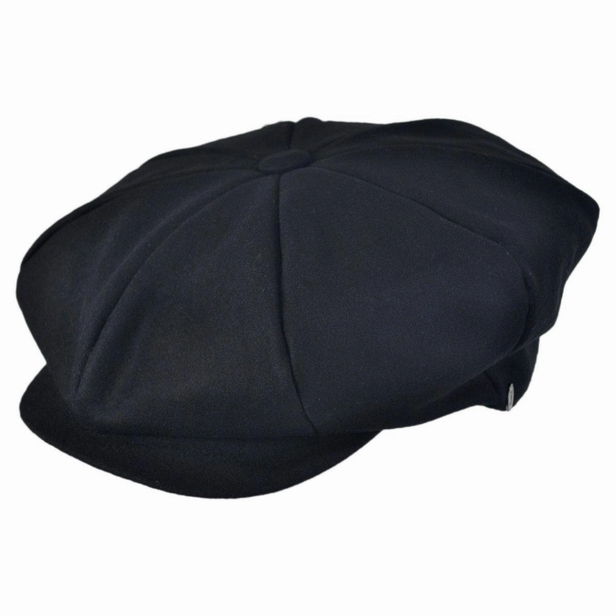 Wool Blend Solid Big Apple Cap