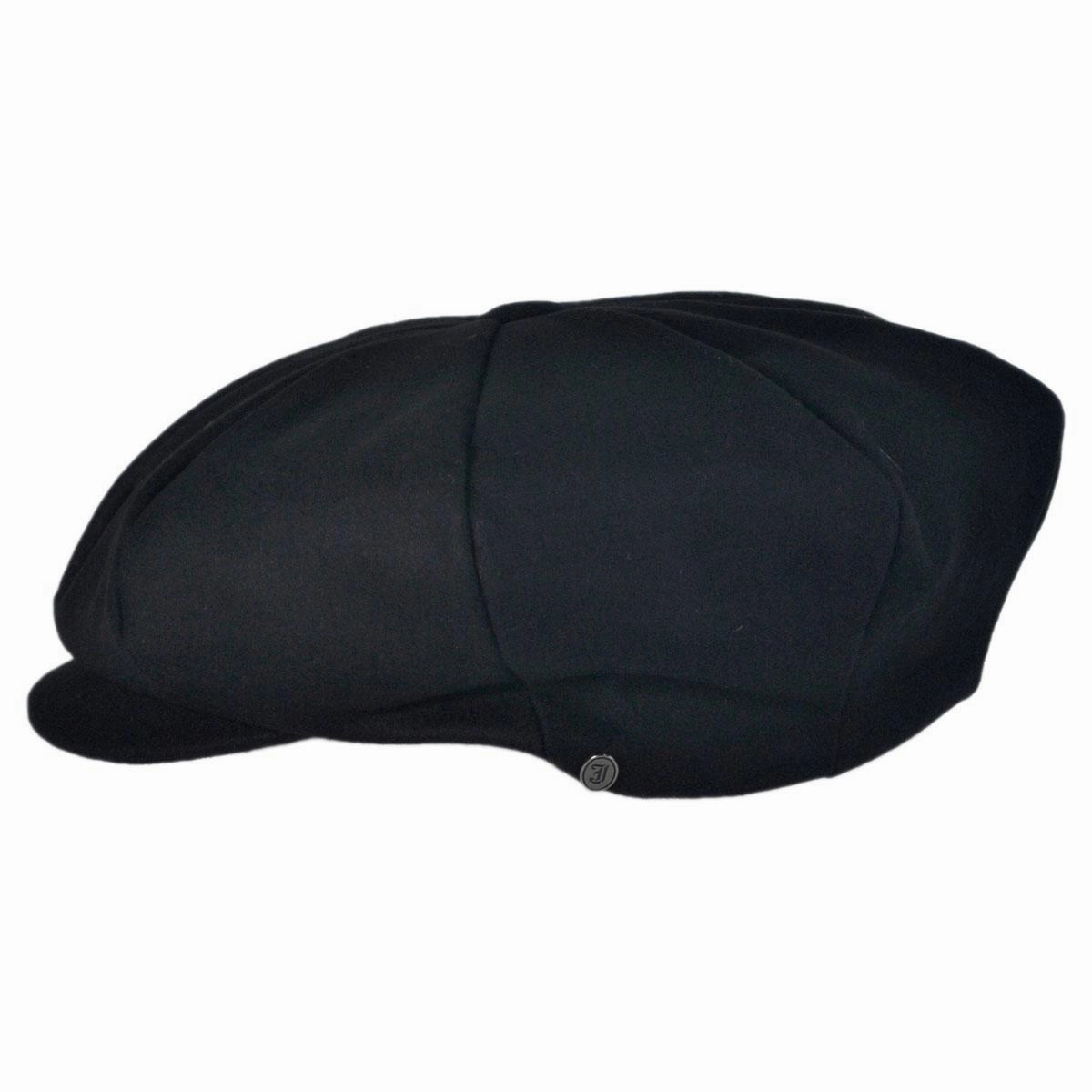 Wool Blend Solid Big Apple Cap
