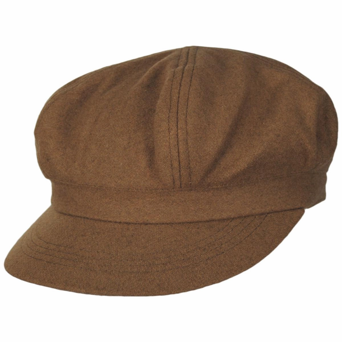 Wool Blend Spitfire Newsboy Cap