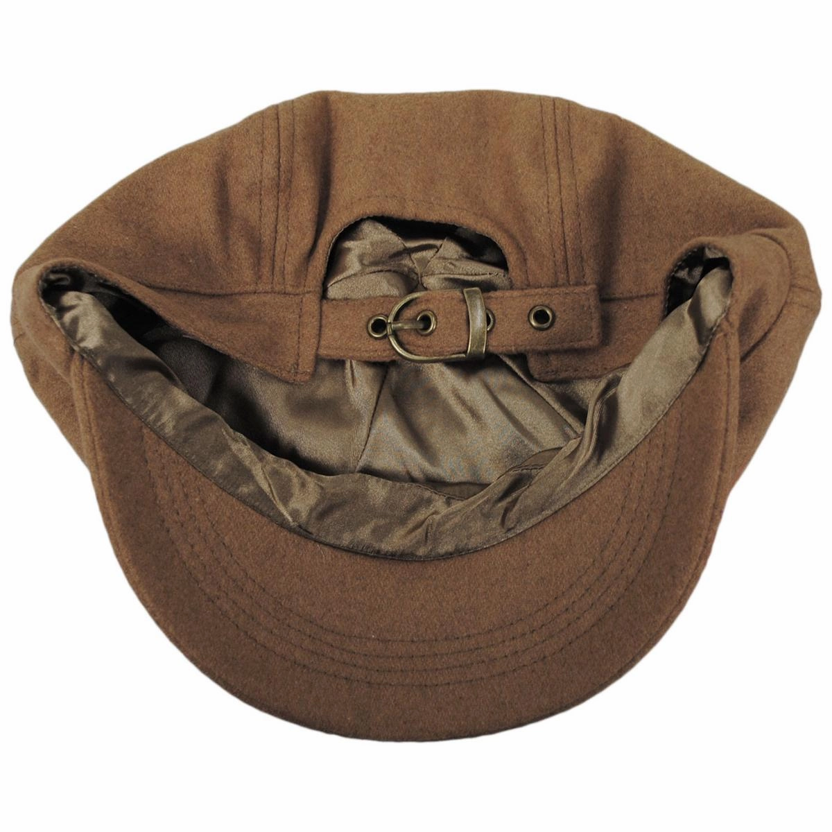 Wool Blend Spitfire Newsboy Cap