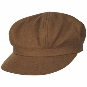 Wool Blend Spitfire Newsboy Cap