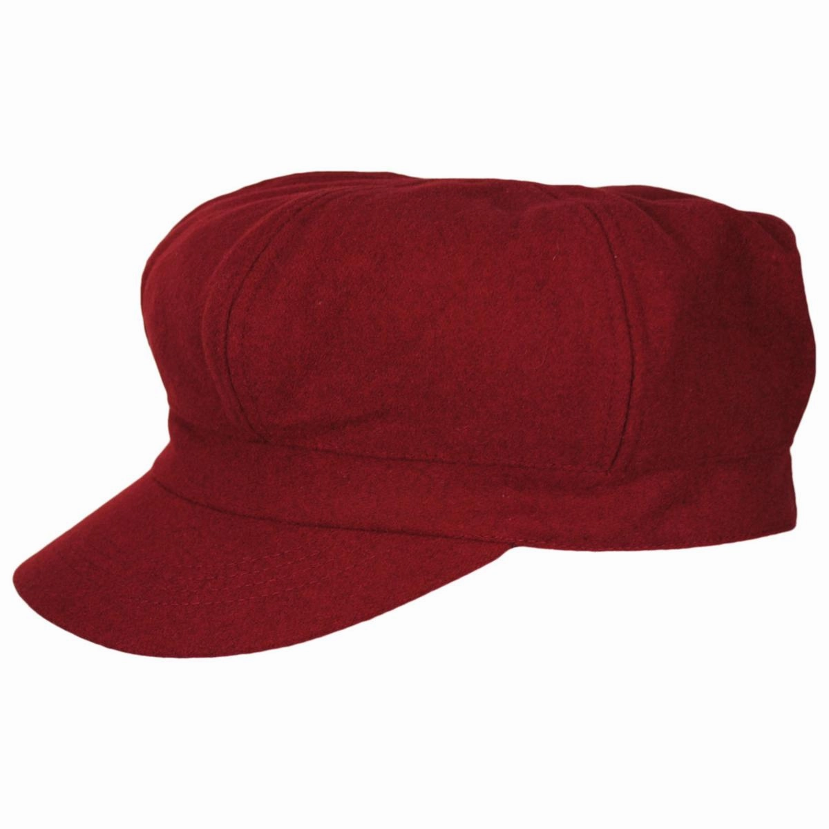 Wool Blend Spitfire Newsboy Cap