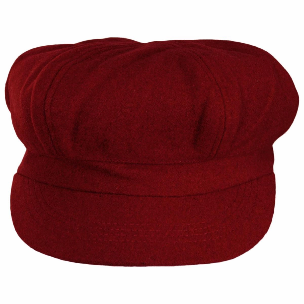 Wool Blend Spitfire Newsboy Cap