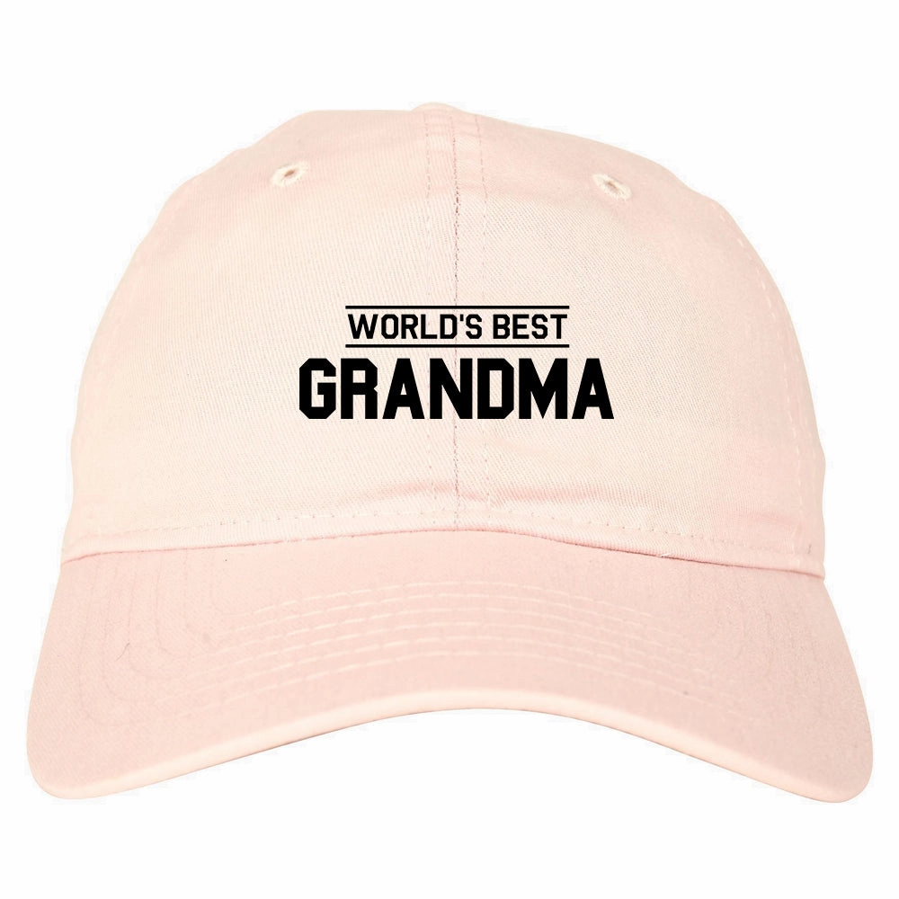 Worlds Best Grandma Gift Mens Dad Hat Baseball Cap