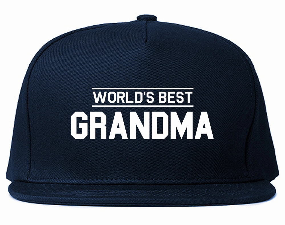 Worlds Best Grandma Gift Mens Snapback Hat