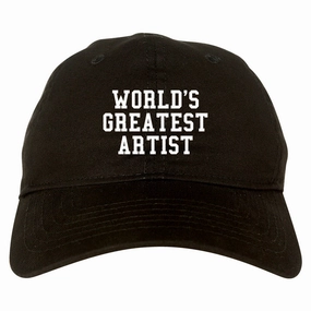 Worlds Greatest Artist Art Graphic Designer Mens Dad Hat