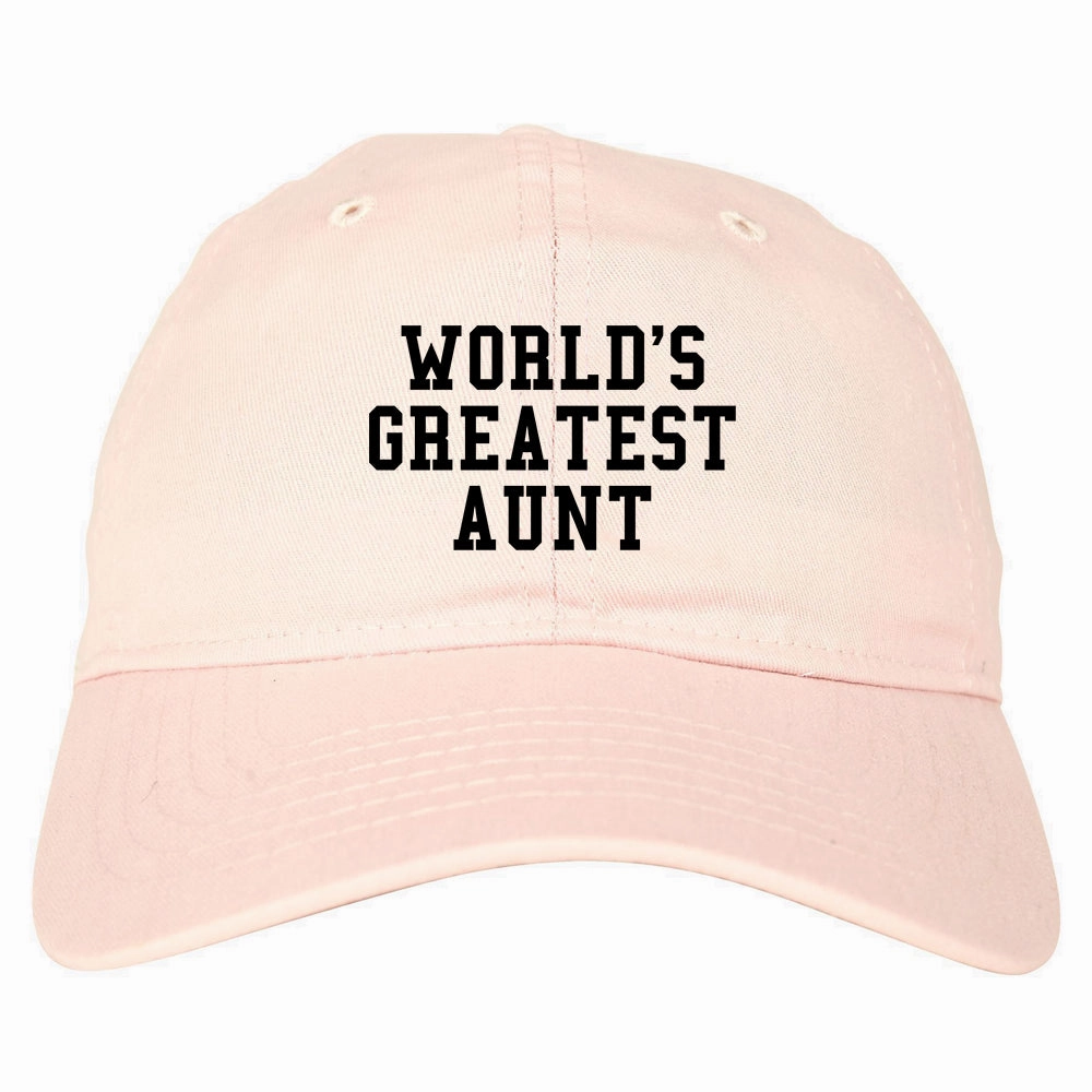 Worlds Greatest Aunt Auntie Birthday Gift Mens Dad Hat