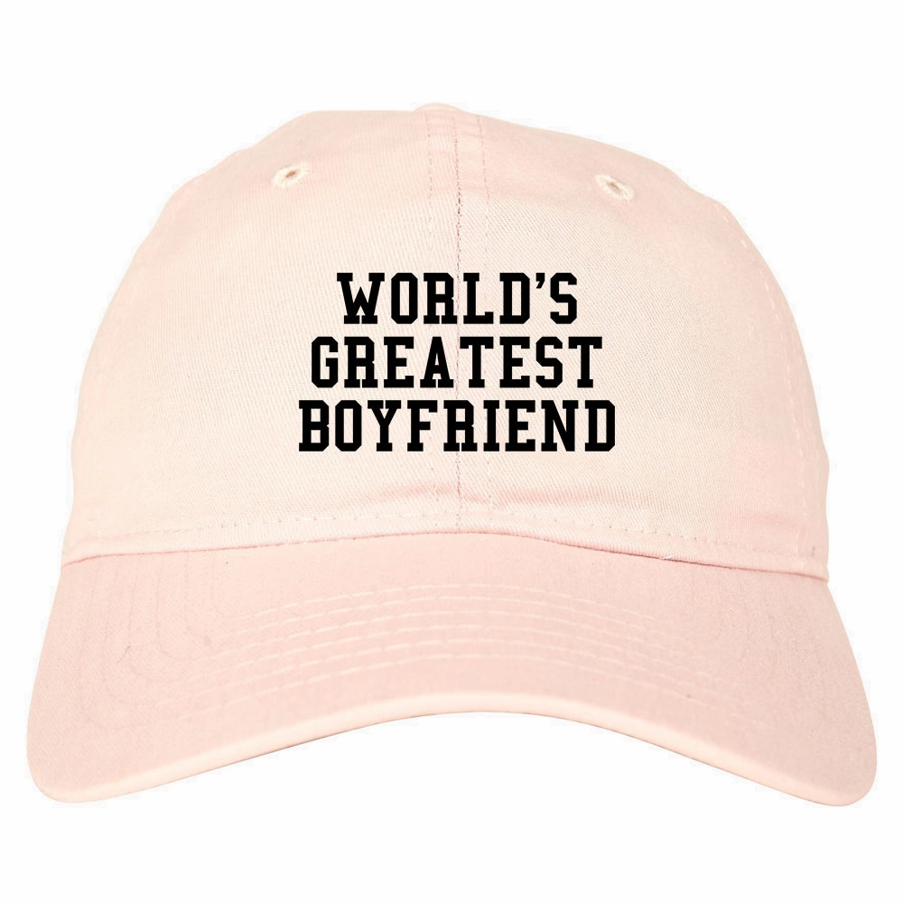 Worlds Greatest Boyfriend Funny Birthday Gift Mens Dad Hat