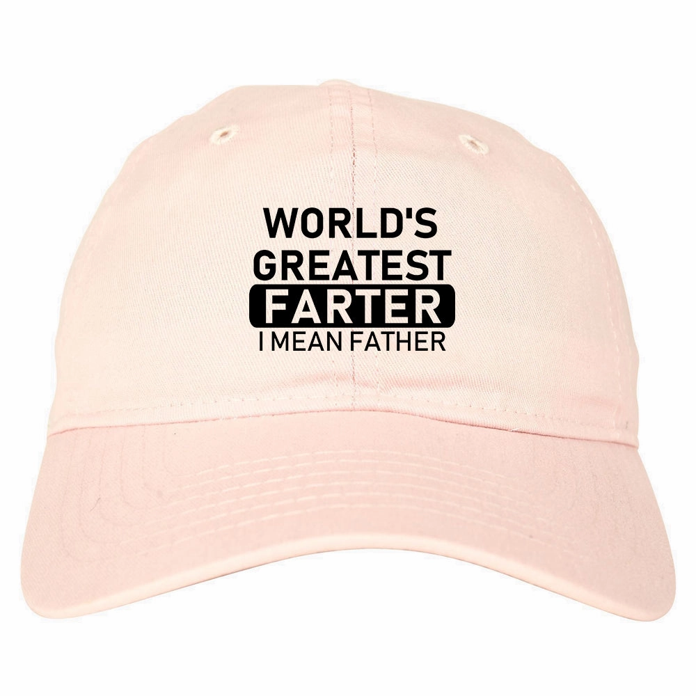 Worlds Greatest Farter Father Dad Day Mens Dad Hat