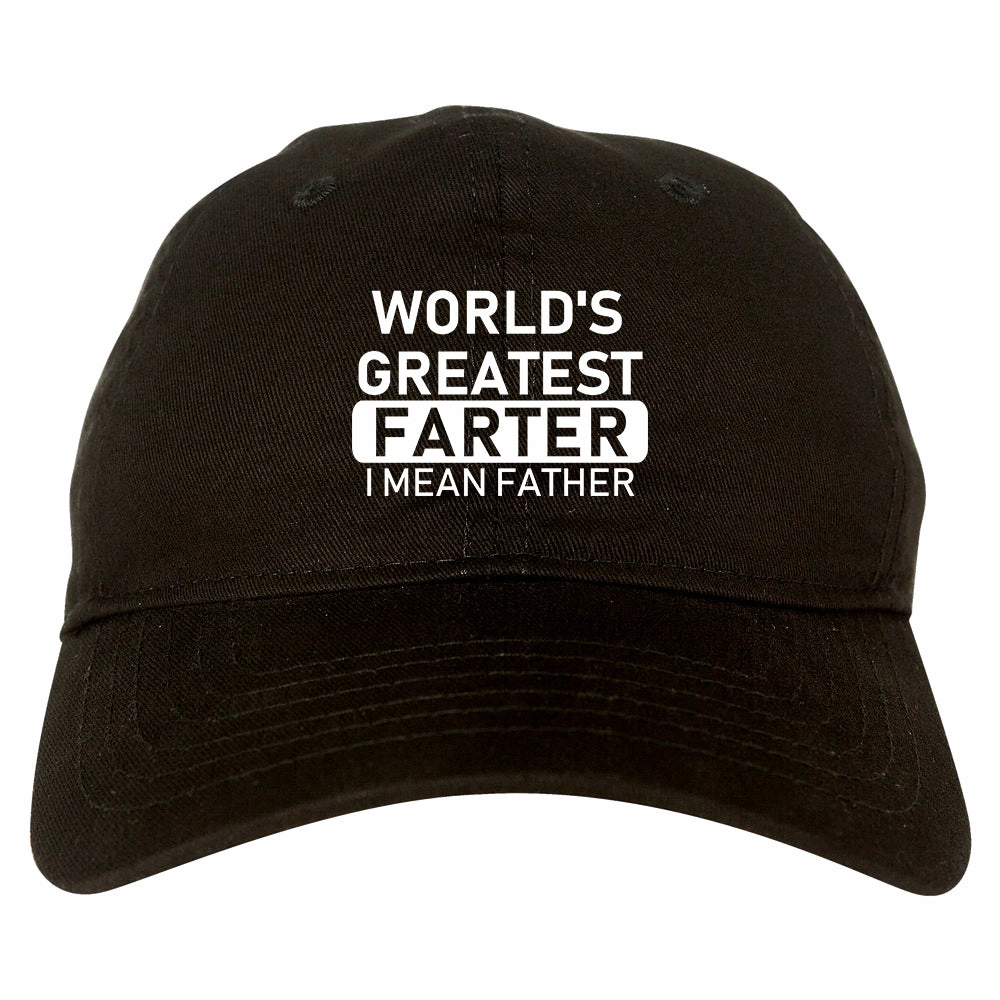 Worlds Greatest Farter Father Dad Day Mens Dad Hat