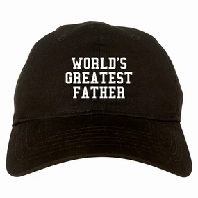 Worlds Greatest Father Dad Birthday Day Mens Dad Hat