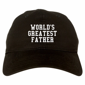Worlds Greatest Father Dad Birthday Day Mens Dad Hat