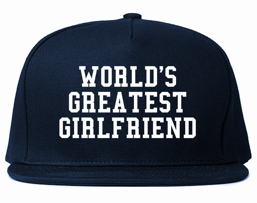 Worlds Greatest Girlfriend Funny Birthday Gift Mens Snapback Hat