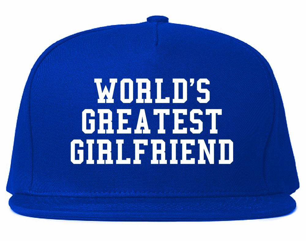 Worlds Greatest Girlfriend Funny Birthday Gift Mens Snapback Hat