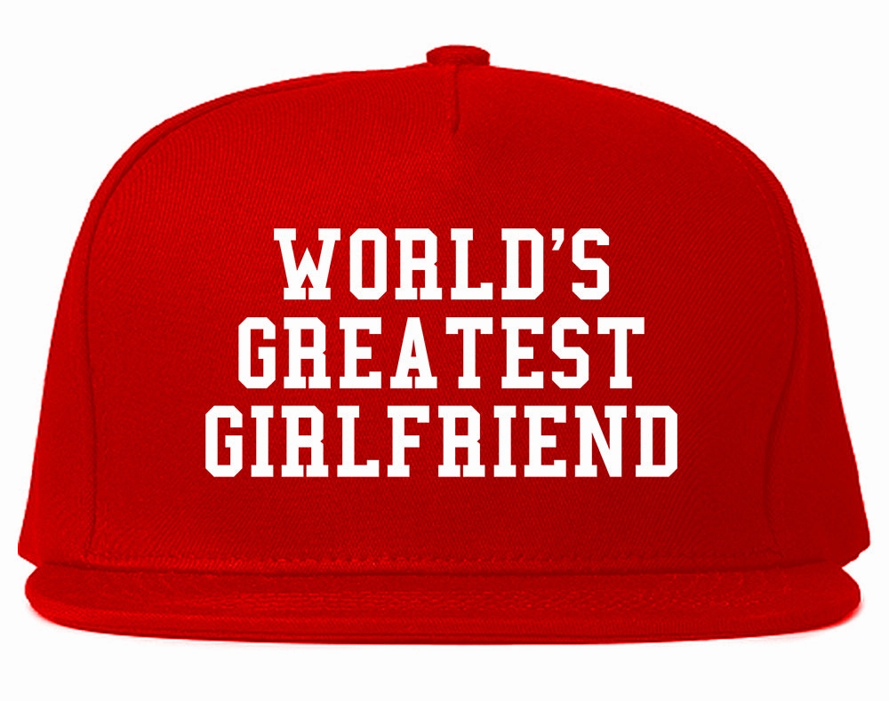 Worlds Greatest Girlfriend Funny Birthday Gift Mens Snapback Hat