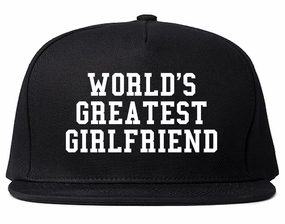 Worlds Greatest Girlfriend Funny Birthday Gift Mens Snapback Hat