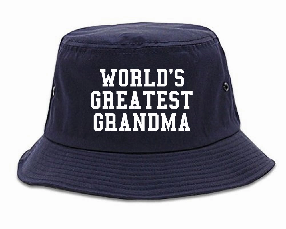 Worlds Greatest Grandma Birthday Gift Mens Bucket Hat