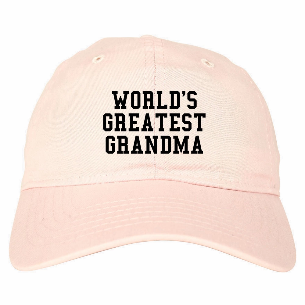 Worlds Greatest Grandma Birthday Gift Mens Dad Hat