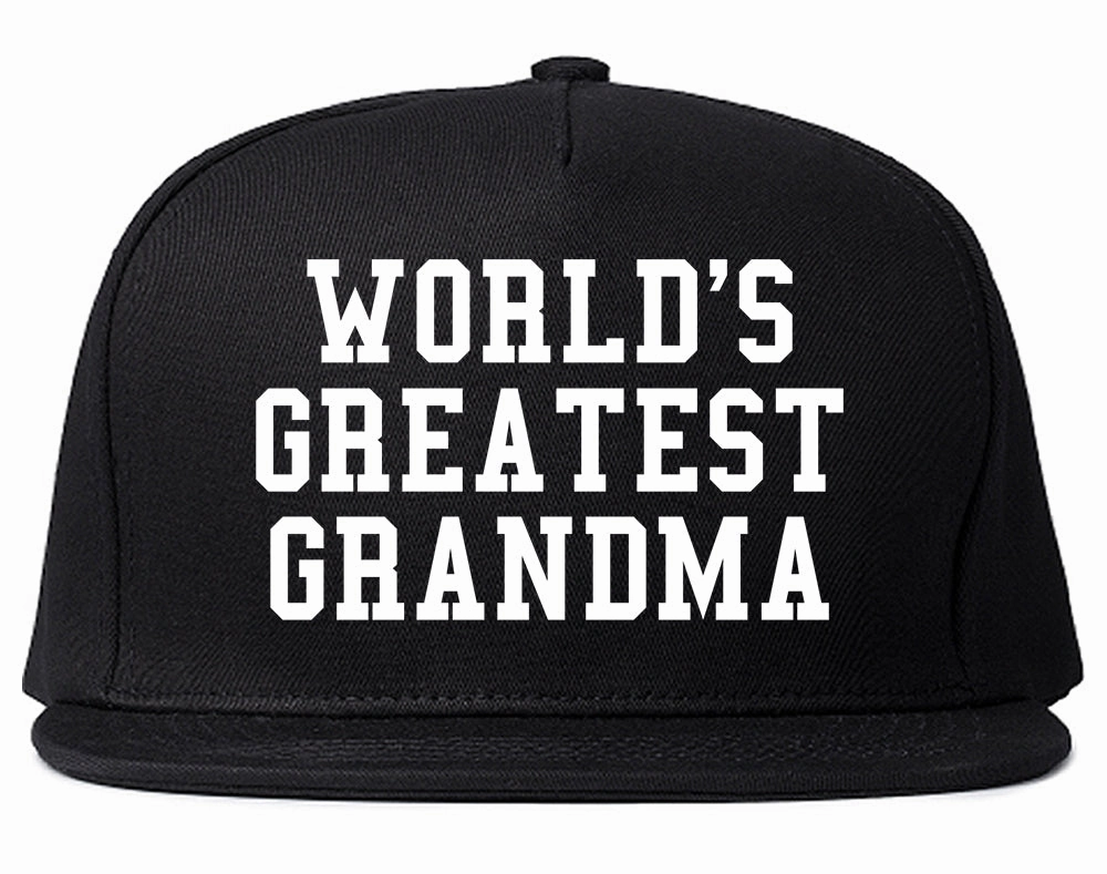Worlds Greatest Grandma Birthday Gift Mens Snapback Hat