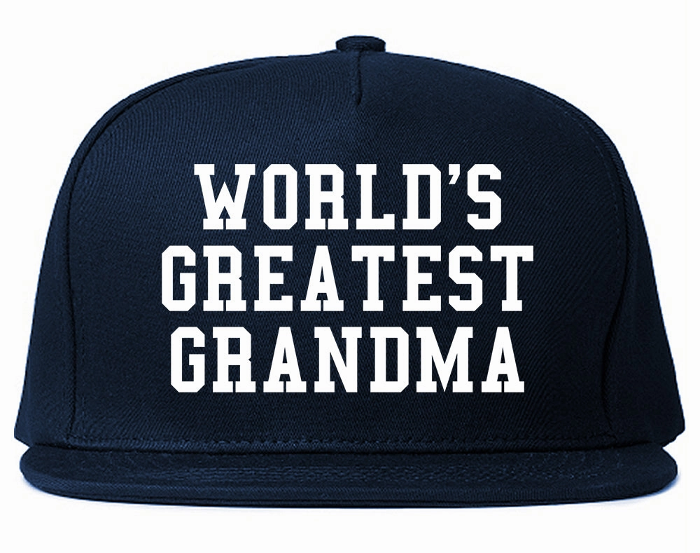 Worlds Greatest Grandma Birthday Gift Mens Snapback Hat
