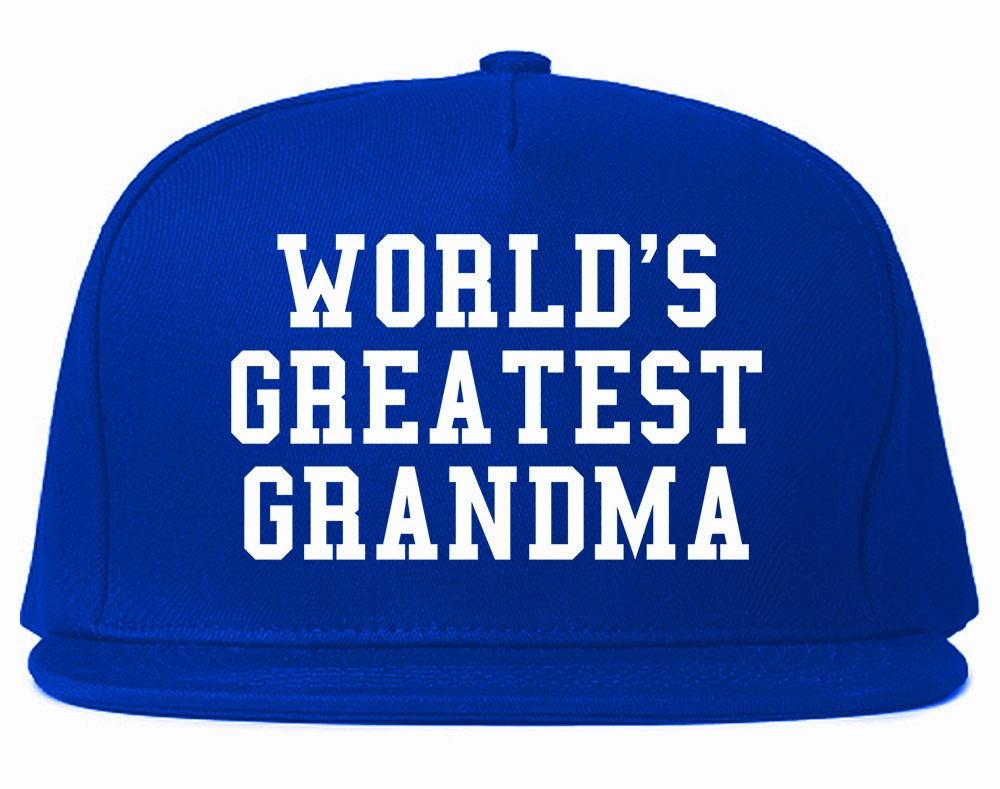 Worlds Greatest Grandma Birthday Gift Mens Snapback Hat