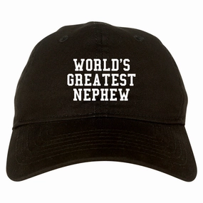 Worlds Greatest Nephew Birthday Gift Mens Dad Hat